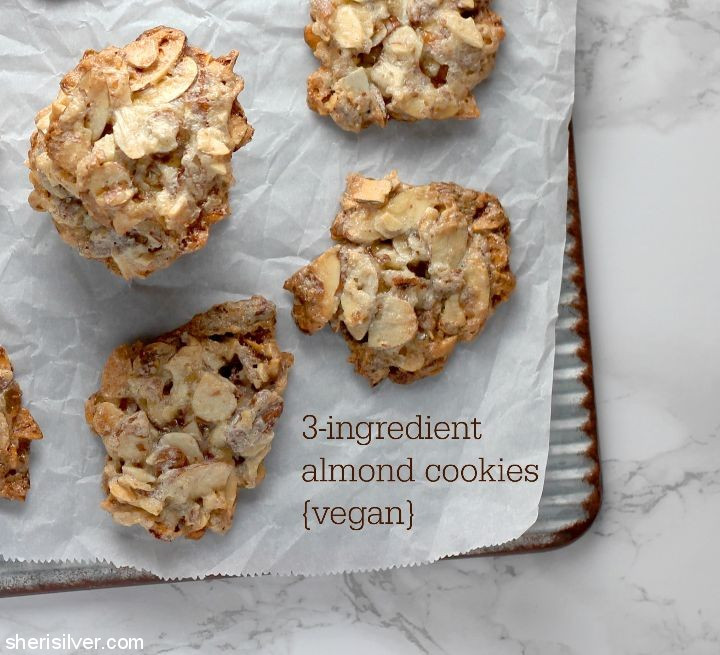 Easy Vegan Cookies 3 Ingredients
 cookie jar 3 ingre nt almond cookies vegan