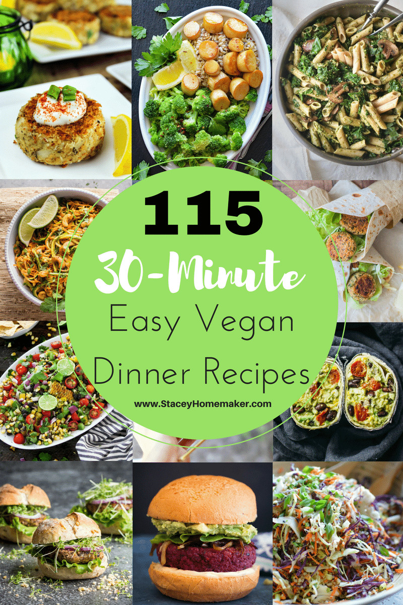 Easy Vegan Dinner Healthy
 115 30 Minutes or Less Easy Vegan Dinner Recipes the