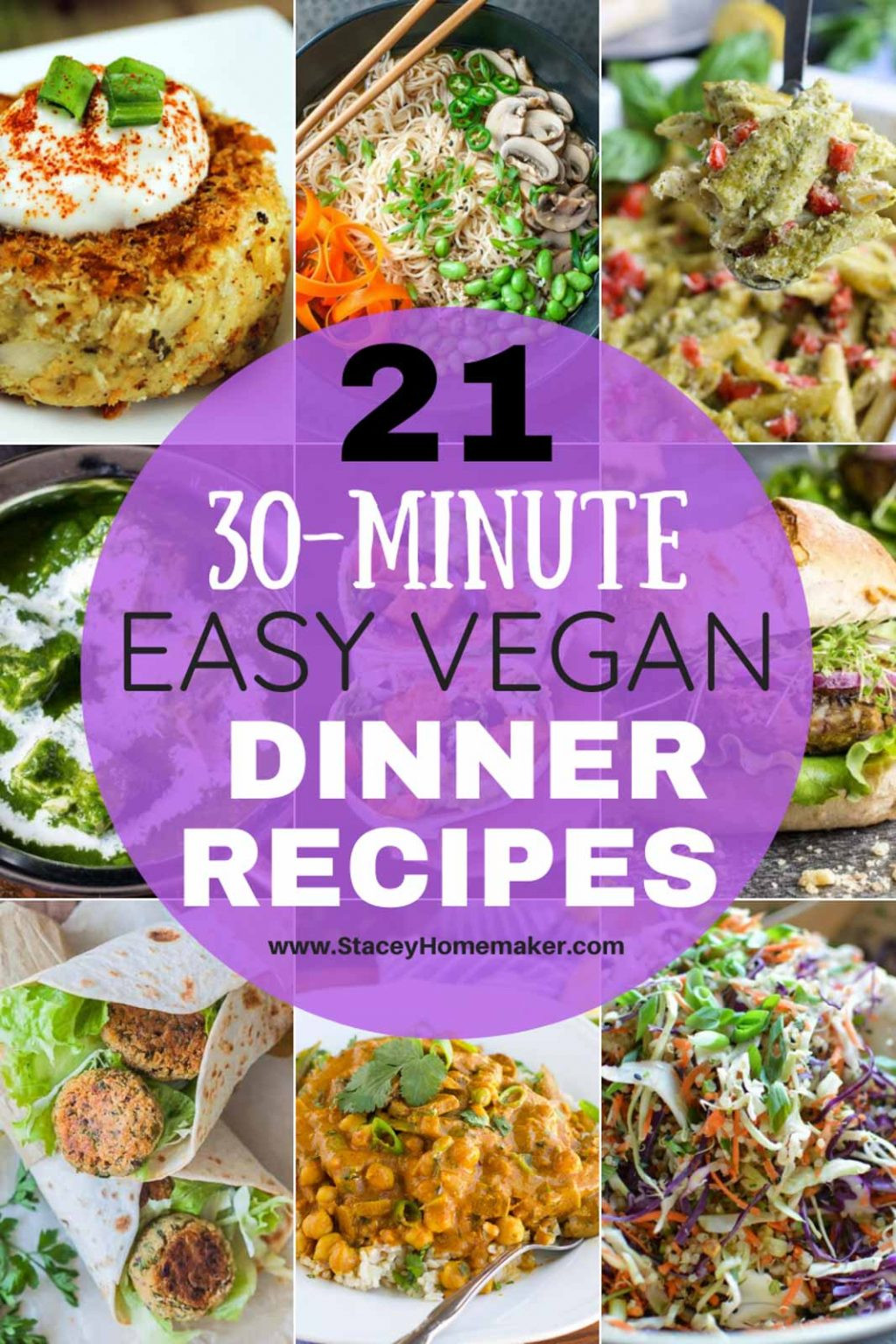 Easy Vegan Dinner Recipes For Family
 21 Family Favorite Easy Vegan Dinner Recipes Ready in 30