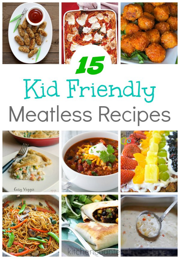 Easy Vegan Dinner Recipes For Family
 15 Kid Friendly Meatless Recipes