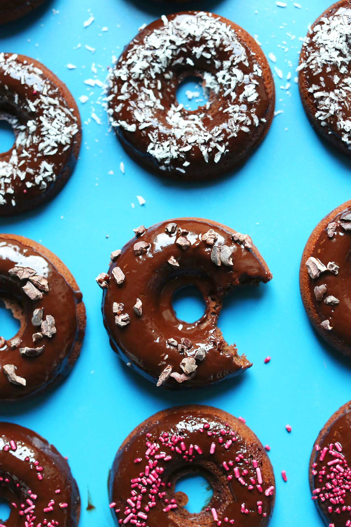 Easy Vegan Donut Recipe
 Vegan Baked Chocolate Donuts GF