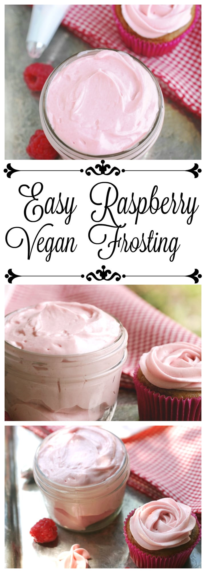 Easy Vegan Frosting
 easy raspberry vegan frosting Nurture My Gut