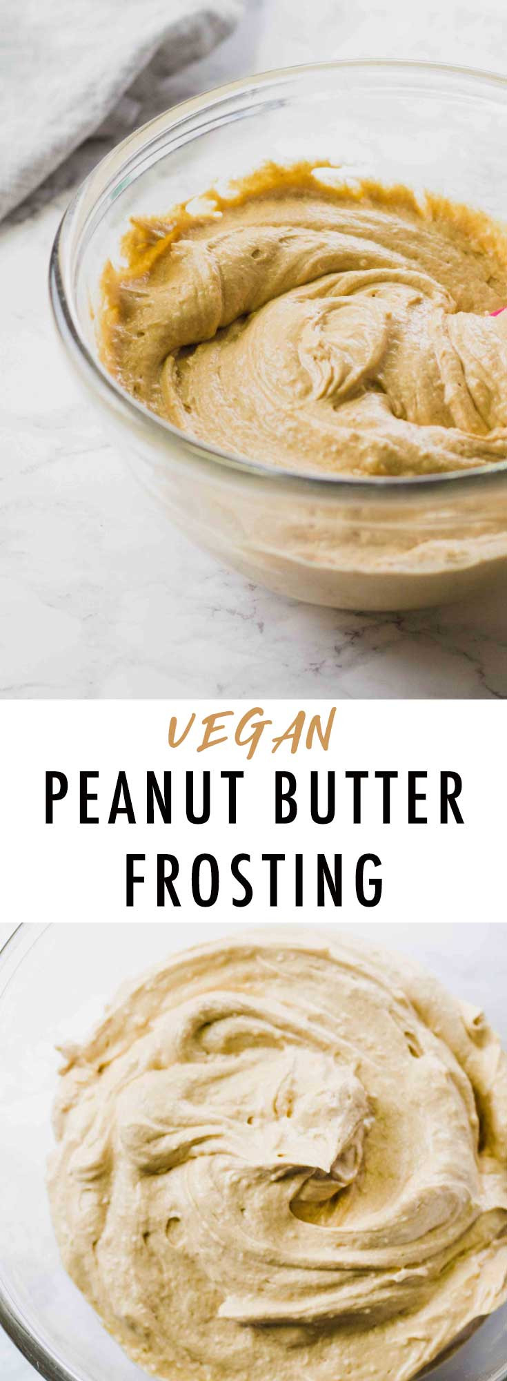 Easy Vegan Frosting
 Easy Vegan Peanut Butter Frosting Baking Ginger