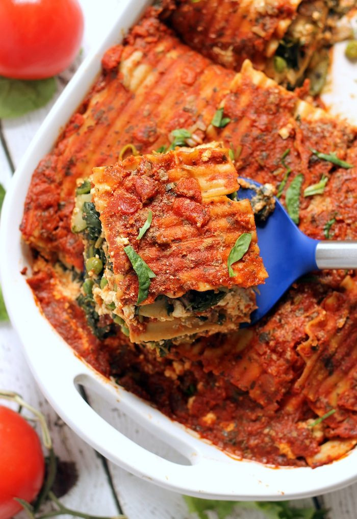 Easy Vegan Lasagna
 Healthy Ve arian Meal Plans Week Nine Making Thyme