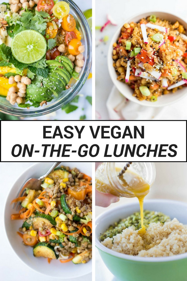 Easy Vegan Lunch
 Easy Vegan the Go Lunches Fooduzzi