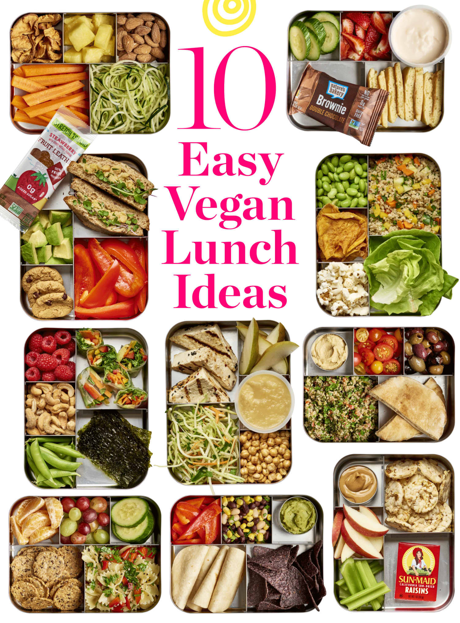 Easy Vegan Lunch Ideas
 10 Quick Easy Vegan Lunch Ideas