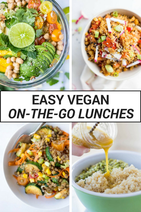 Easy Vegan Lunch Ideas
 Easy Vegan the Go Lunches Fooduzzi