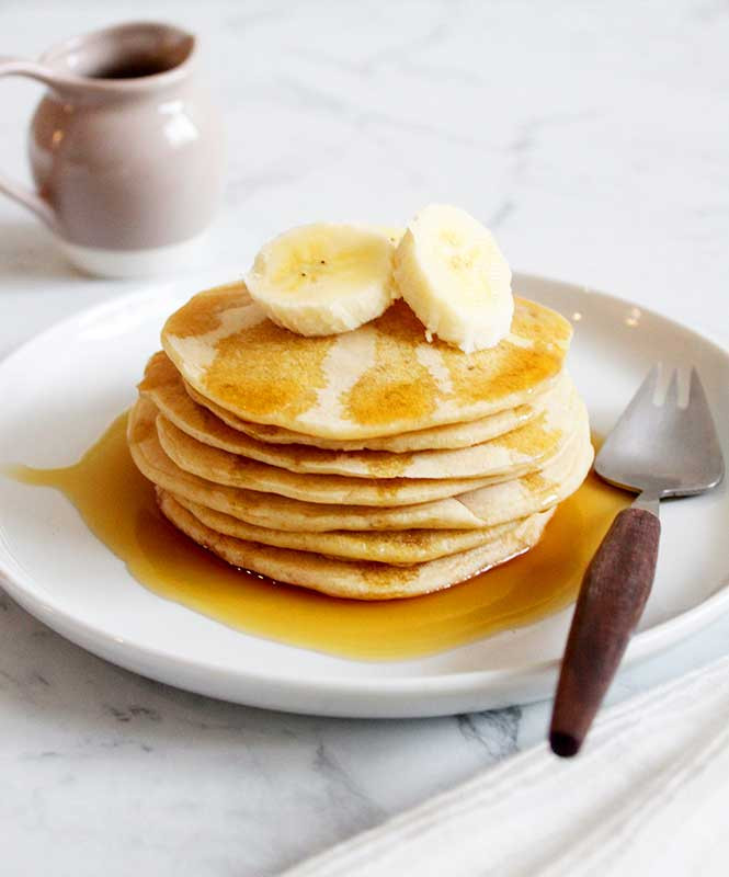 Easy Vegan Pancakes
 Easy Vegan Pancakes Pancake Recipe