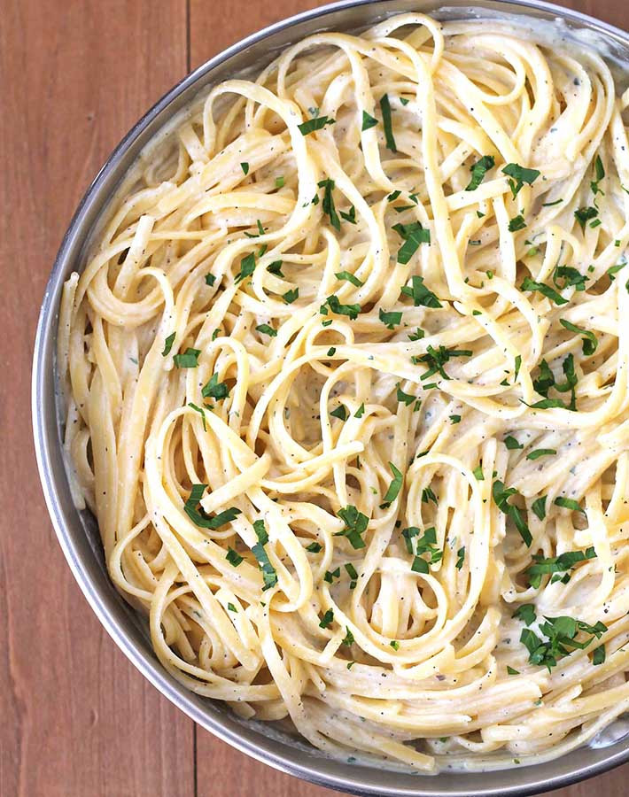 Easy Vegan Pasta
 Easy Creamy Vegan Garlic Pasta Delightful Adventures