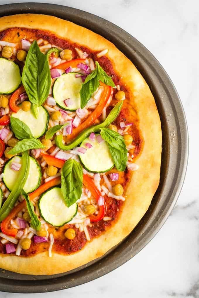 Easy Vegan Pizza Dough
 Easy Vegan Pizza Dough Recipe