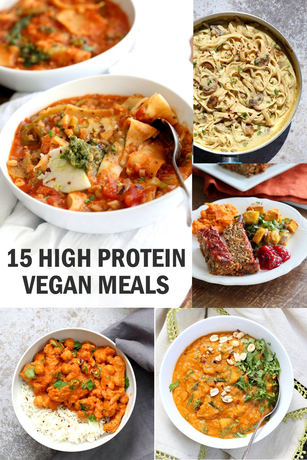 Easy Vegan Protein
 15 High Protein Vegan Meals Vegan Richa