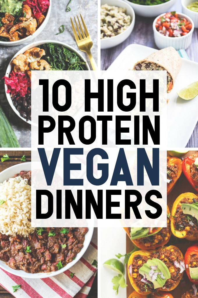 Easy Vegan Protein
 10 High Protein Vegan Dinners