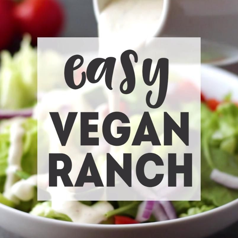Easy Vegan Ranch
 Easy Vegan Ranch in 2020