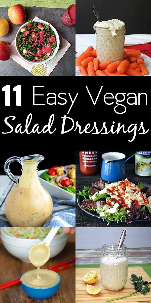 Easy Vegan Salad Dressing
 11 Easy Vegan Salad Dressing Recipes for the Best Salads