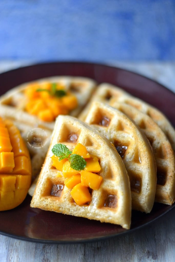 Easy Vegan Waffles
 Eggless Waffles Easy Vegan Waffles