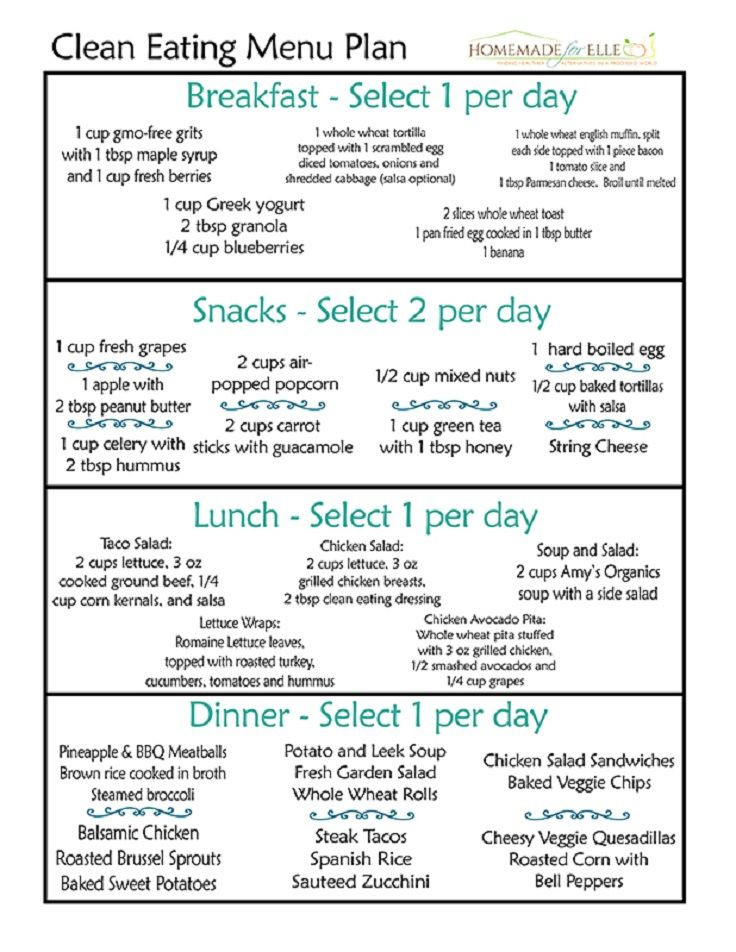 Easy Weight Loss Meal Plan
 Pin on Clean Eating