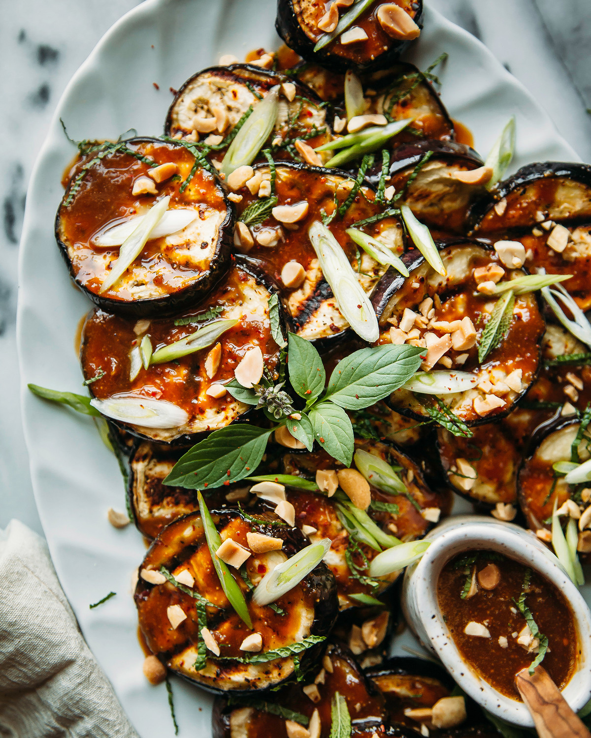 Eggplant Plant Based Recipes
 GRILLED EGGPLANT WITH PEANUT BUTTER TERIYAKI The First