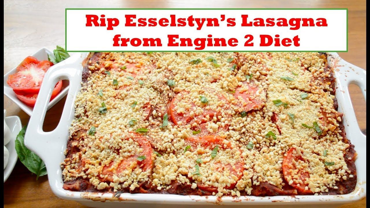 Esselstyn Recipes Plant Based Diet
 How to make Rip Esselstyn s Raise the Roof Engine 2 Sweet