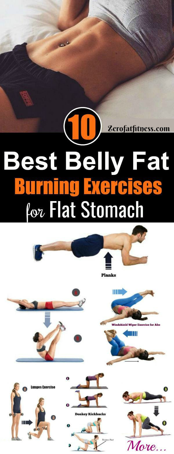 Excersise To Burn Belly Fat
 10 Best Belly Fat Burning Exercises for Flat Stomach at