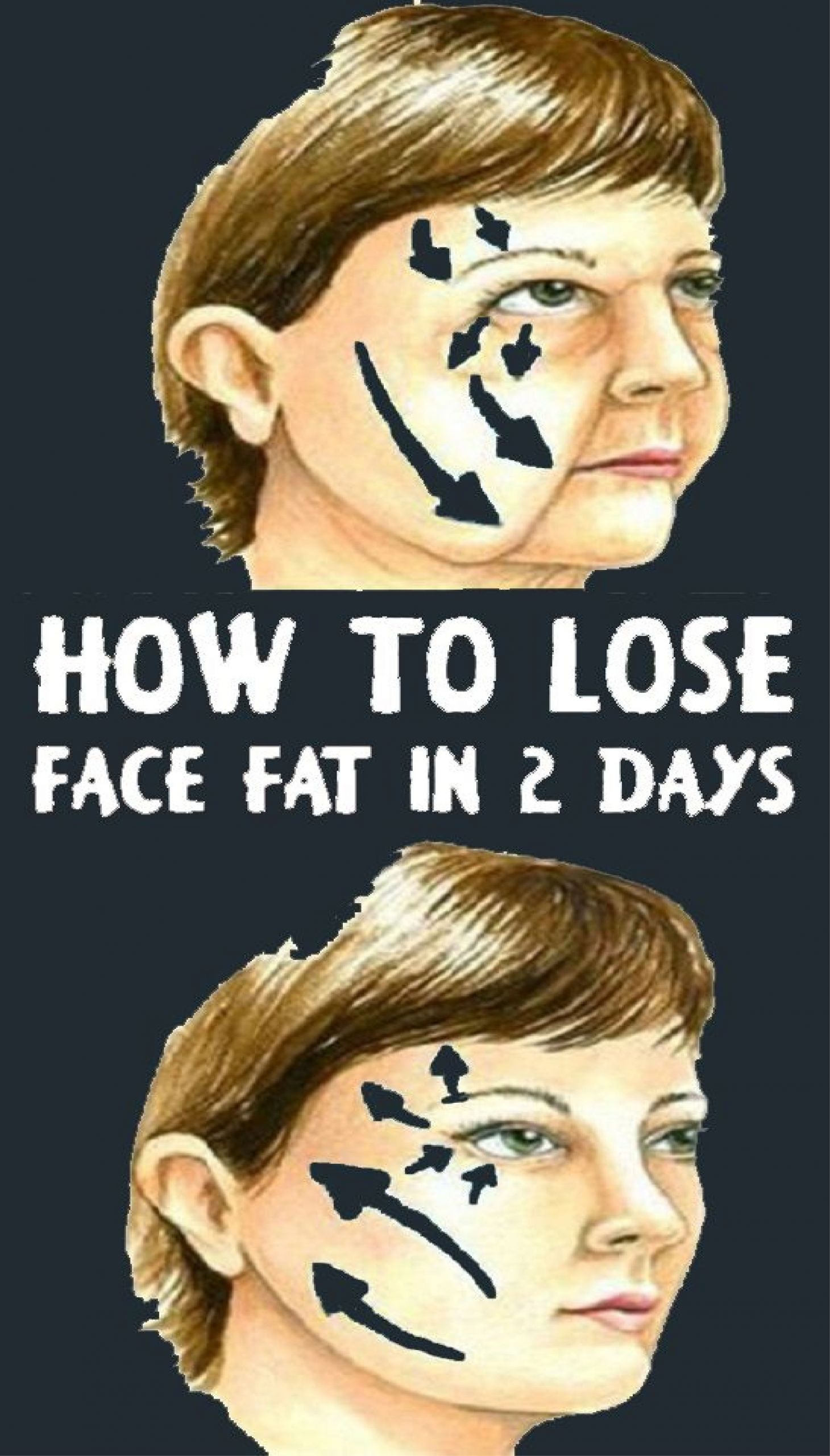 Face Weight Loss Exercises
 Pin on Facial Exercises