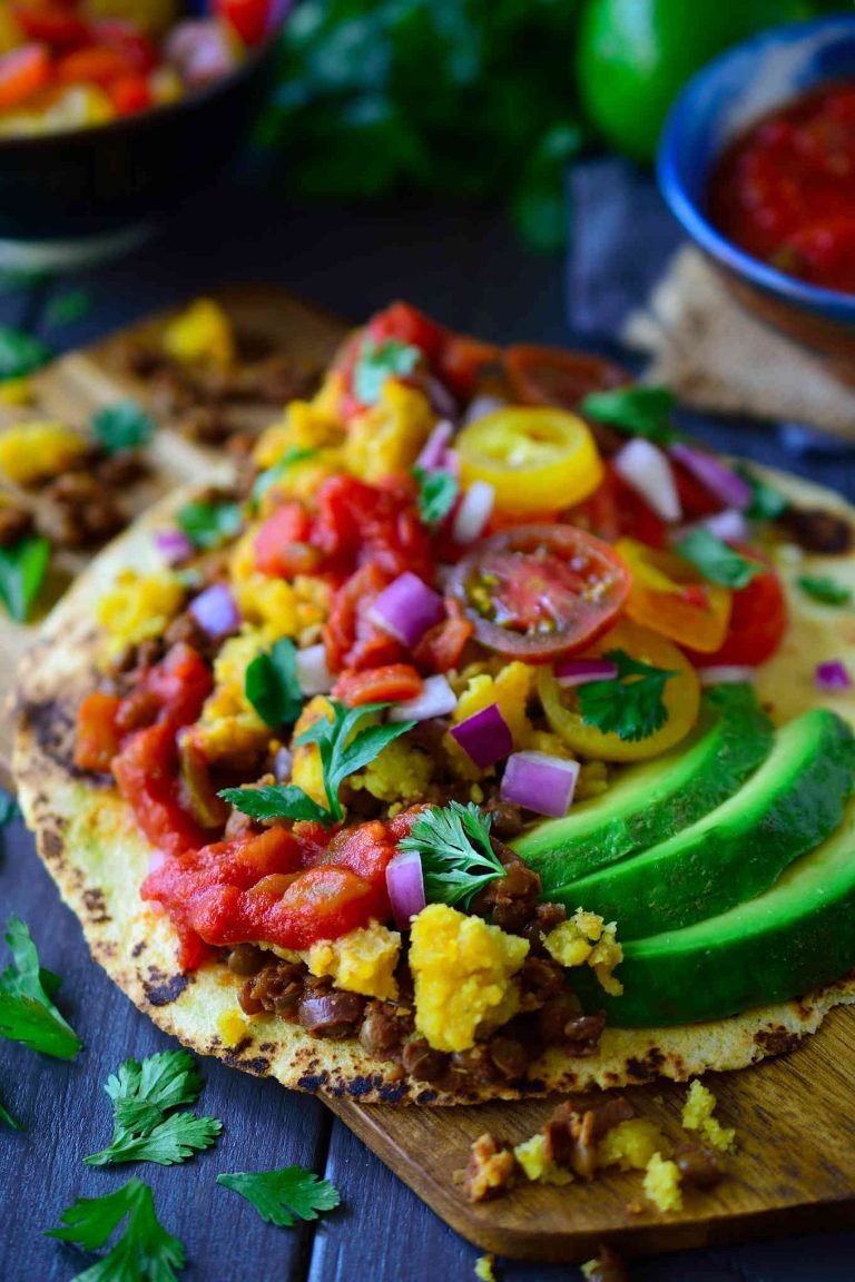 Fast Vegan Breakfast
 Make Ahead Vegan Breakfast Tacos