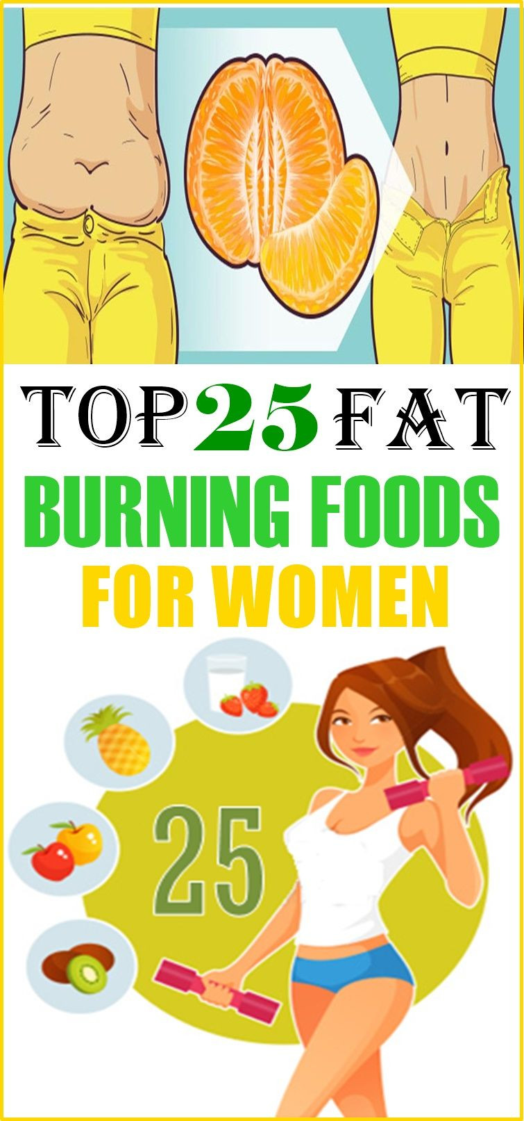 Fat Burning Foods For Women
 THE TOP 25 FAT BURNING FOODS FOR WOMEN