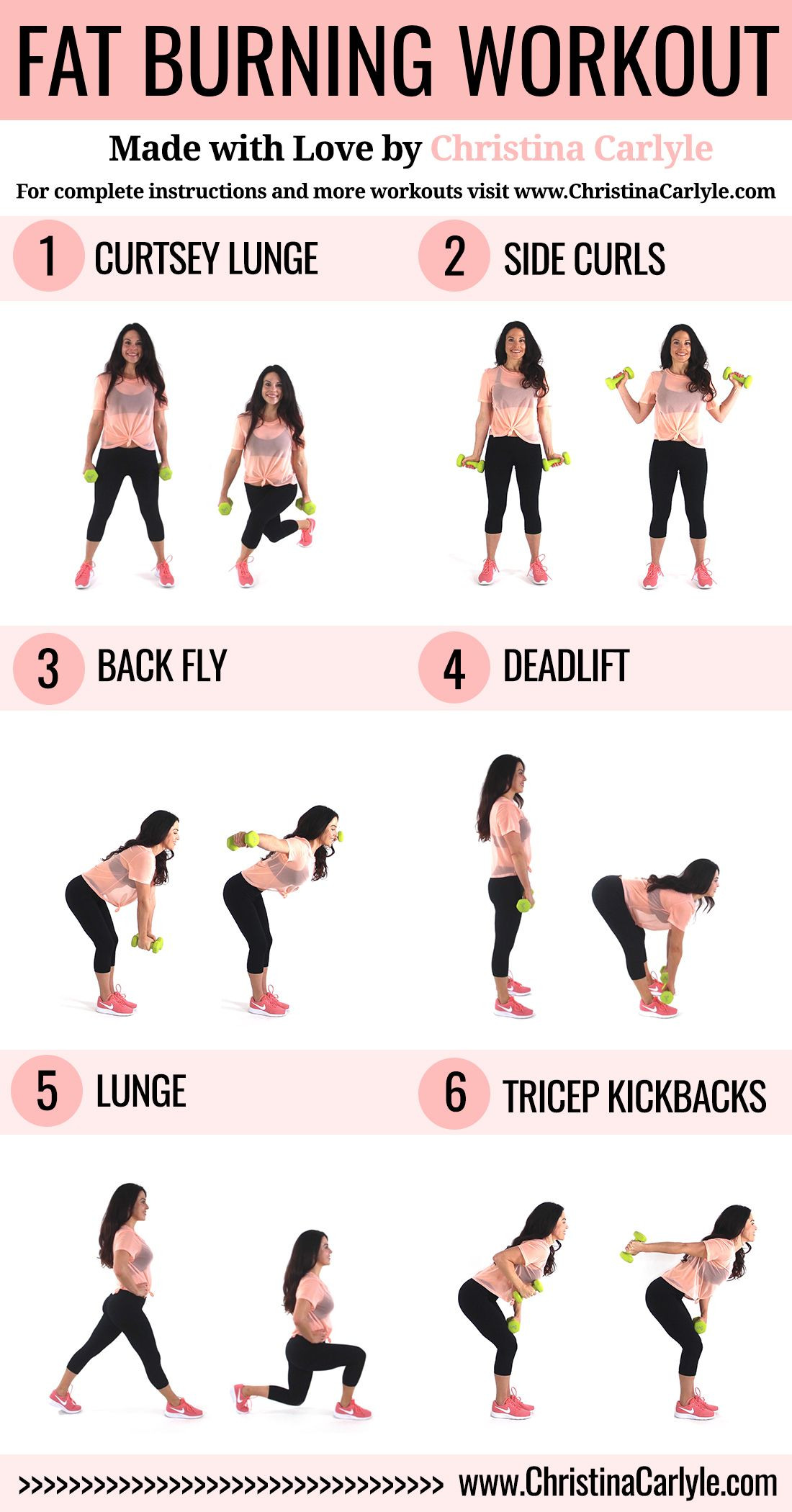 Fat Burning Workout At Home Full Body
 Pin on Workouts for Women