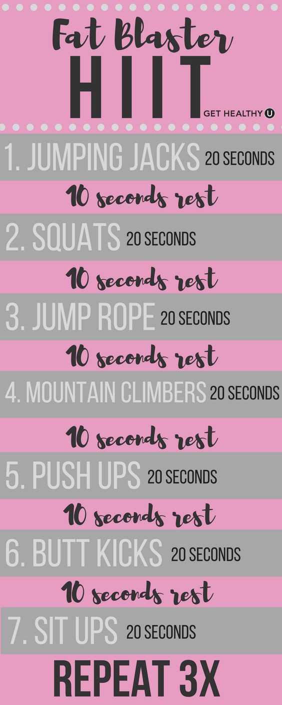 Fat Burning Workout
 14 Flat Belly Fat Burning Workouts That Will Help You Lose