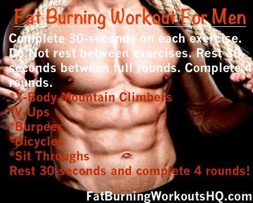 Fat Burning Workout For Men
 5 Best Fat Burning Workouts For Men