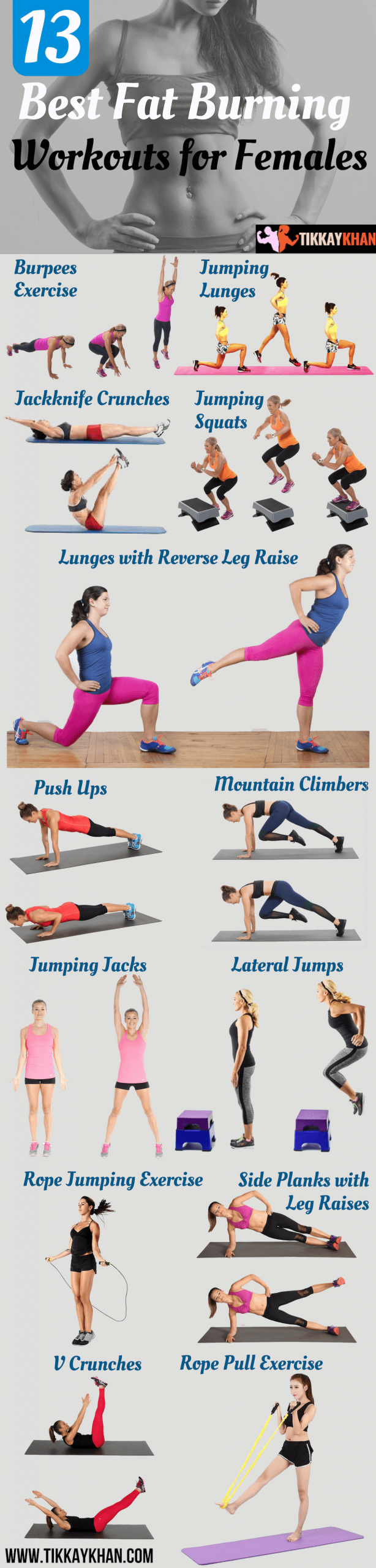 Fat Burning Workout
 13 Best Fat Burning Workouts for Females Health & Fitness