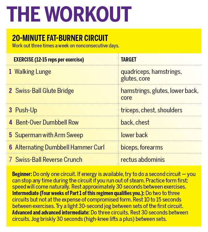 Fat Burning Workout
 Object moved