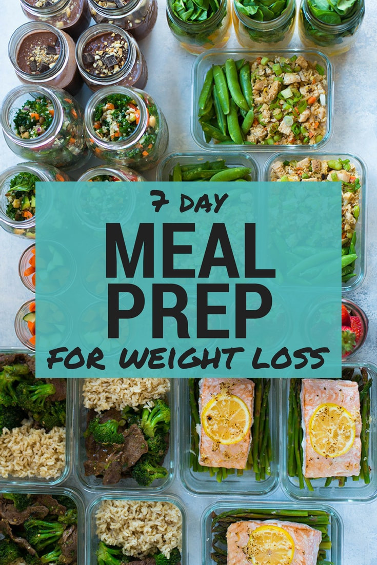 Food Prep For Weight Loss Meal Planning
 7 Day Meal Prep For Weight Loss • A Sweet Pea Chef