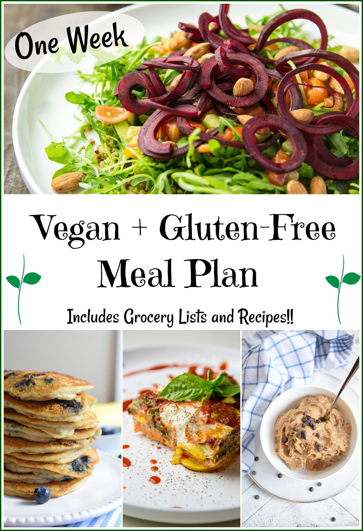 Gluten Free Vegan Diet Plan
 e Week Vegan Gluten Free Meal Plan