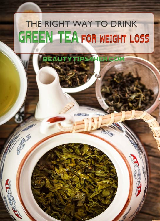 Green Tea Weight Loss Drink
 The Right Way to Drink Green Tea for Weight Loss Natural