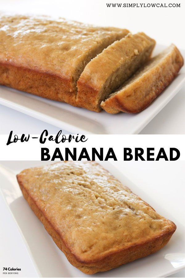 Healthy Banana Recipes Low Calories Diet
 Low Calorie Banana Bread Recipe