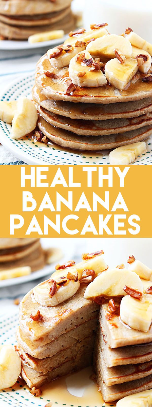 Healthy Banana Recipes Low Calories Diet
 Skinny Banana Pancakes Recipe