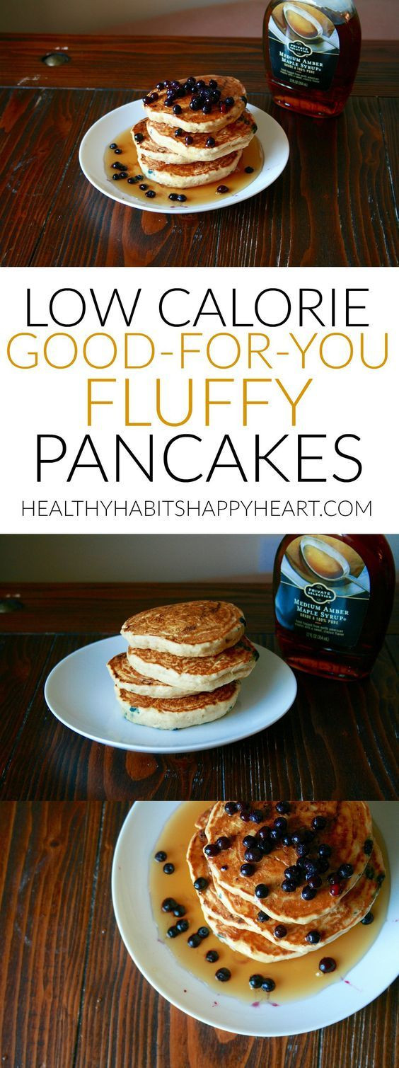 Healthy Pancakes Low Calorie Diet
 Literally the Fluffiest Pancakes I ve Ever Made