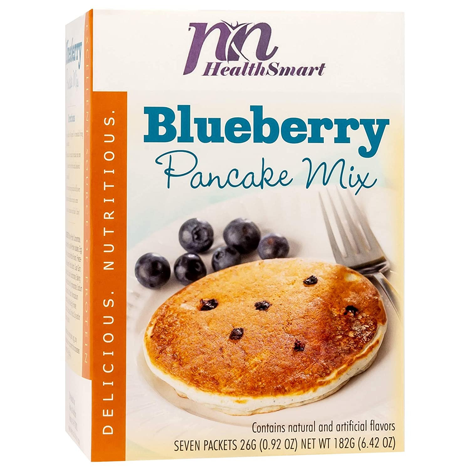 Healthy Pancakes Low Calorie Diet
 HealthSmart High Protein Blueberry Pancakes 15g Protein