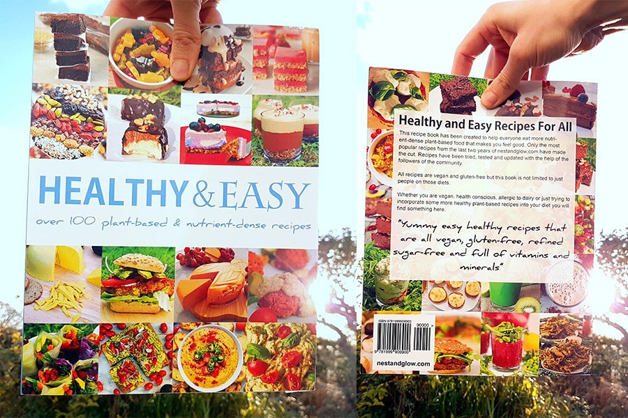 Healthy Plant Based Recipes
 Healthy and Easy Recipe Book Nest and Glow