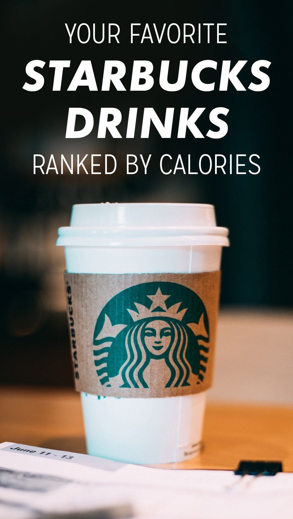 Healthy Starbucks Drinks Low Calories Diet
 Your Favorite Starbucks Drinks Ranked by Calories