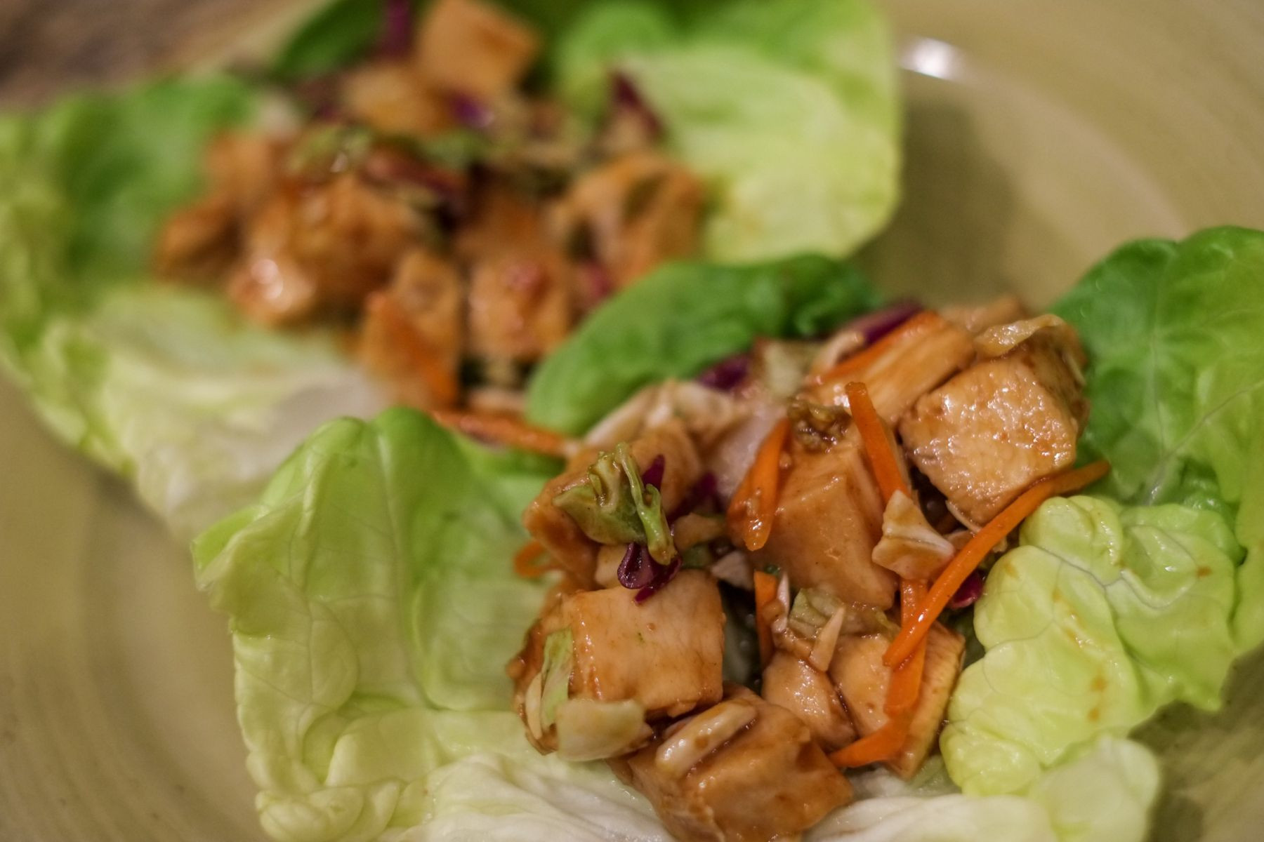 Healthy Wraps Low Calorie Diet
 Sweet and Spicy Lettuce Wraps