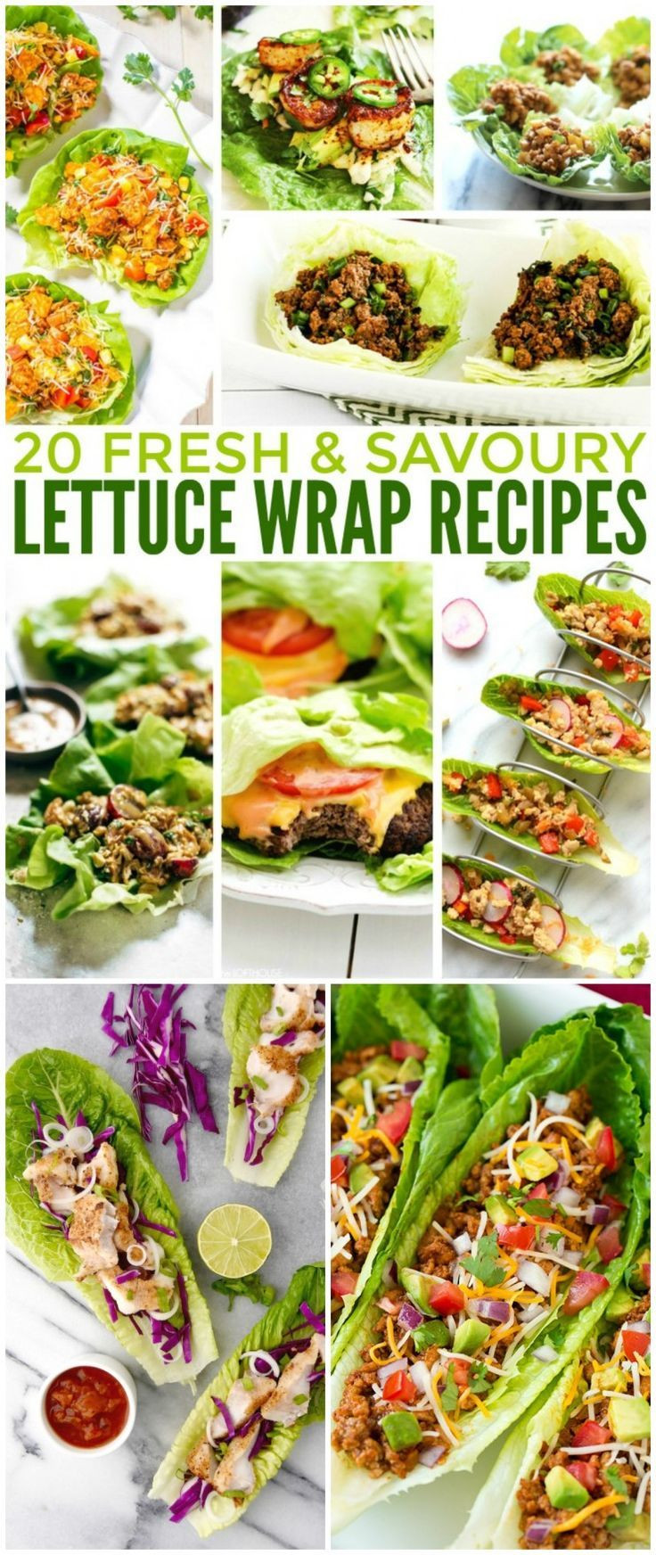 Healthy Wraps Low Calorie Diet
 20 Fresh & Savoury Lettuce Wrap Recipes