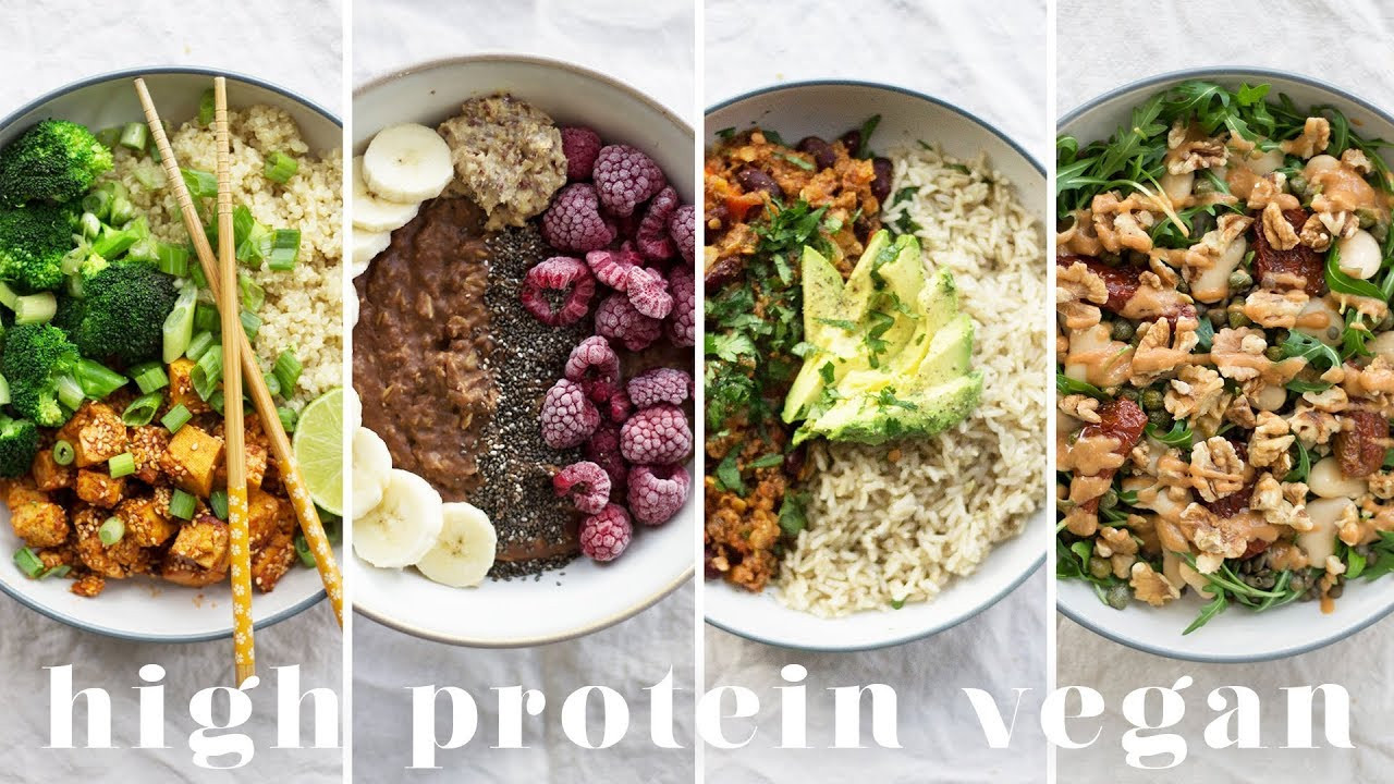 High Vegan Protein
 HIGH PROTEIN VEGAN MEALS