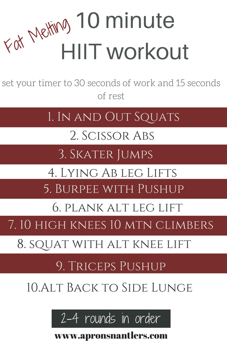 Hiit Fat Burning Workouts
 My Favorite Fat Burning HIIT workouts