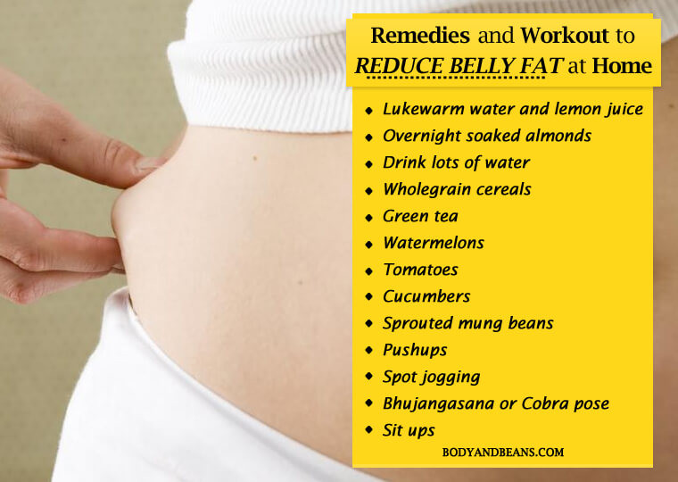 How To Lose Belly Fat At Home
 Best Reme s and Workout to Reduce Belly Fat Easily at Home
