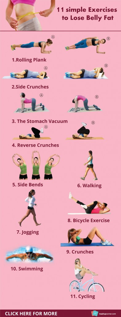 How To Lose Belly Fat Exercise
 Fitness hack 11 simple Exercises to Lose Belly Fat