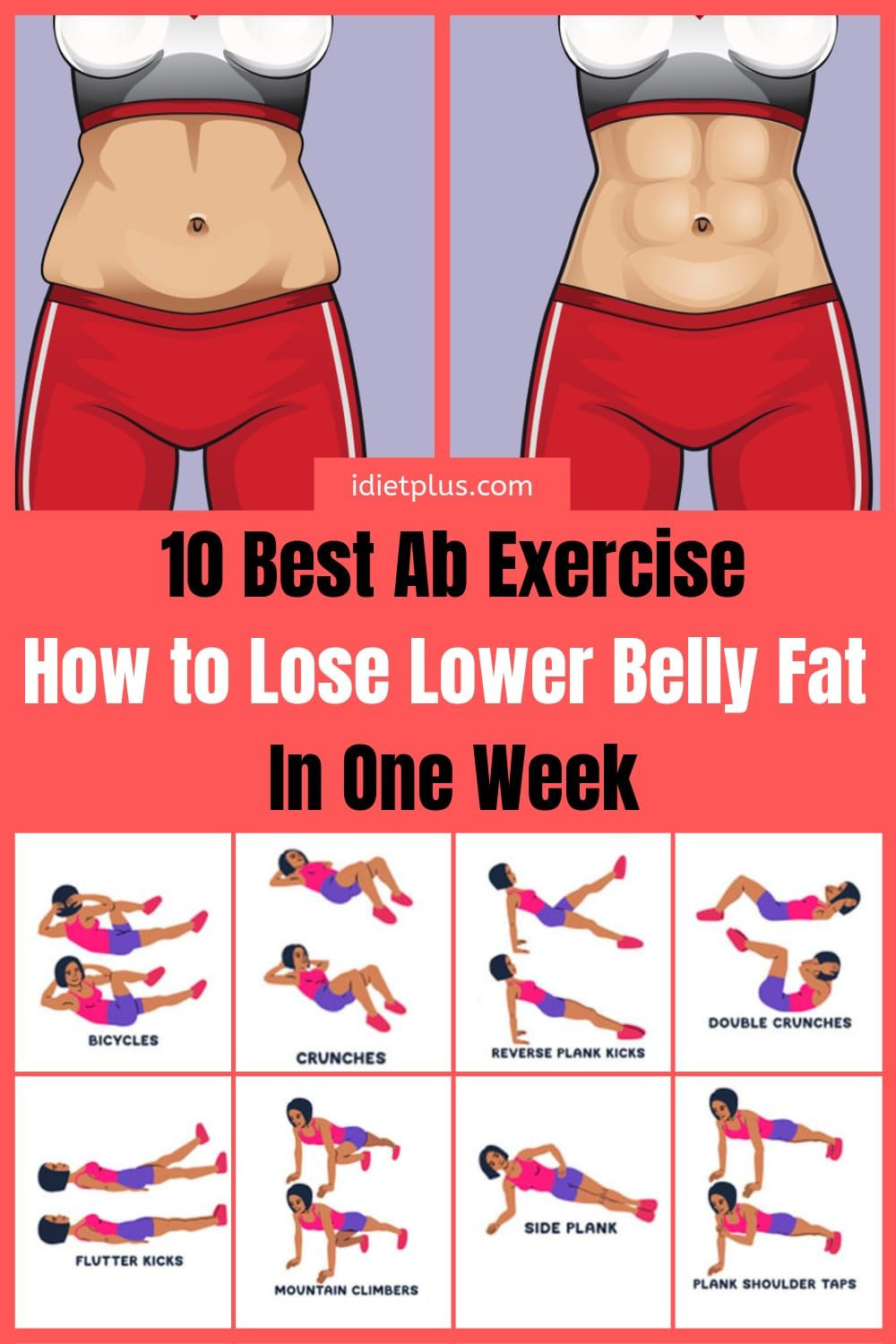 How To Lose Belly Fat Fast Flat Stomach Exercise
 Pin on Fitness