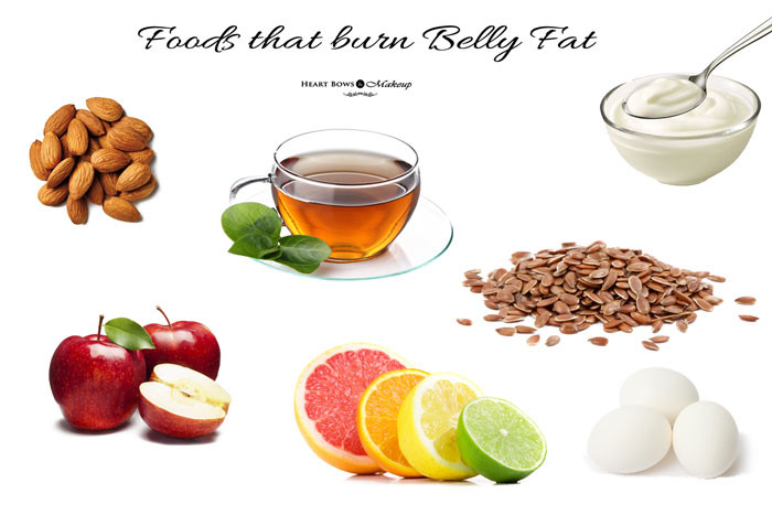 How To Lose Belly Fat Fast Food
 Foods That Help Burn Belly Fat Heart Bows & Makeup