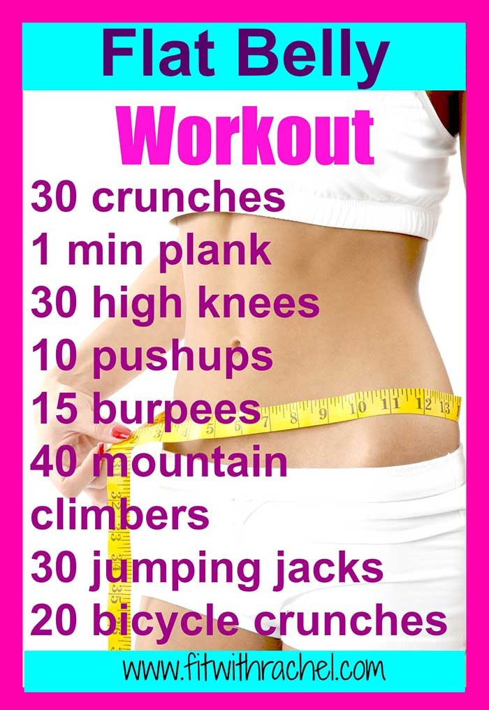 How To Lose Belly Fat Fast In A Week Flat Stomach
 Flat Belly Workout