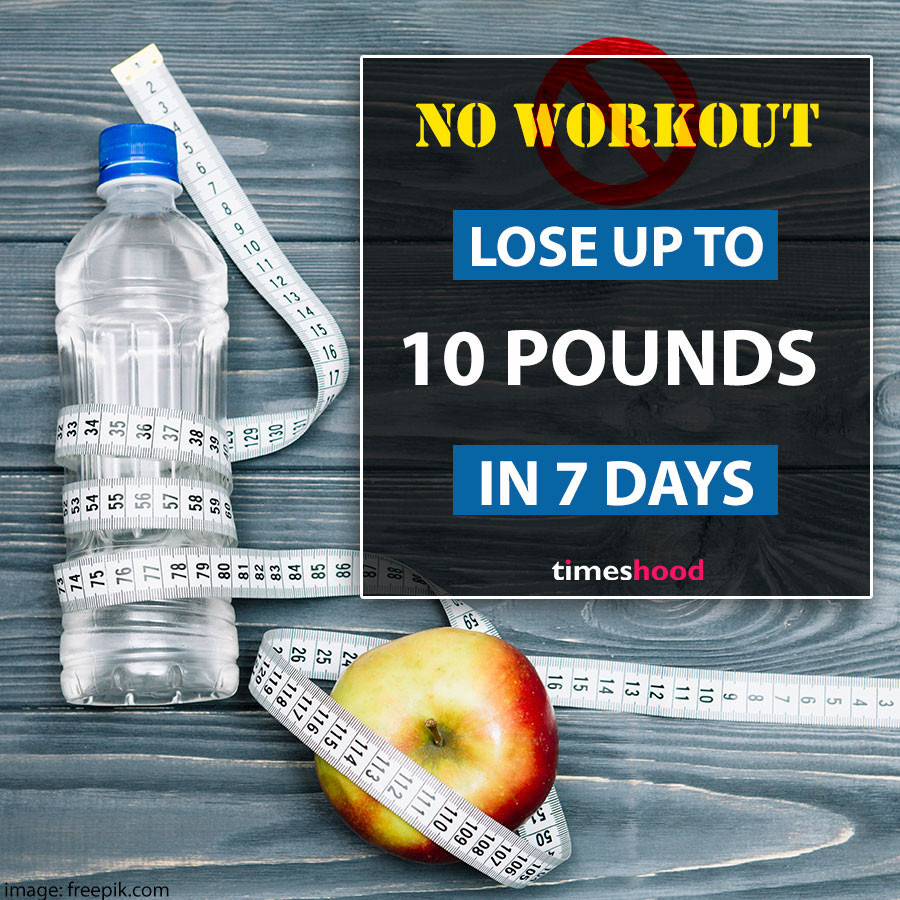 How To Lose Belly Fat In A Week 10 Pounds
 Lose 10 Pounds in a Week No Gym No Workouts